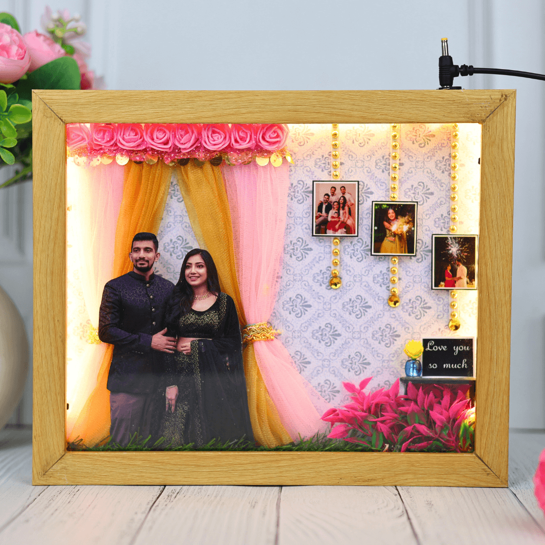 3D Miniature Photo Frame For Love | Anniversary