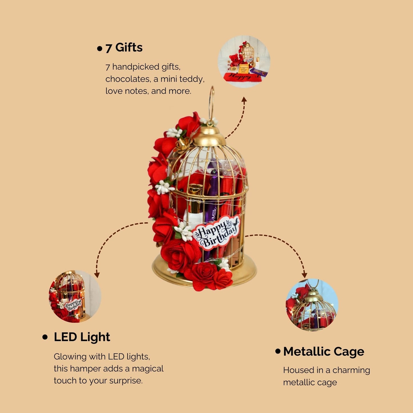 The Golden Cage Surprise Hamper