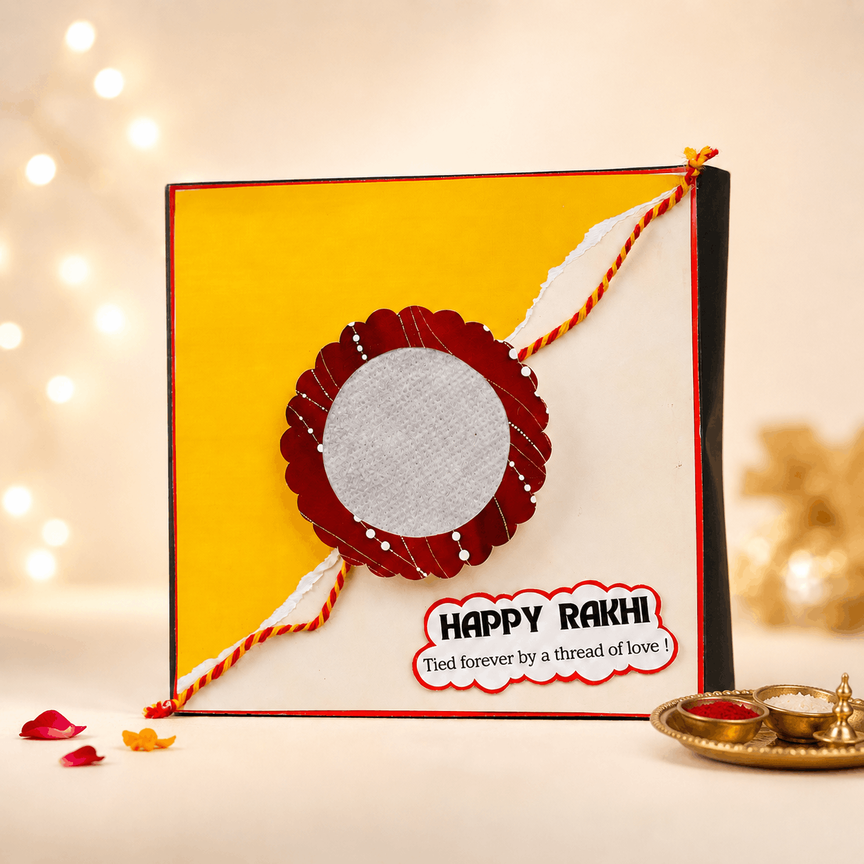 "Burn & Reveal Rakhi" Personalized Photo Album