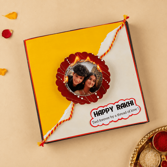 "Burn & Reveal Rakhi" Personalized Photo Album