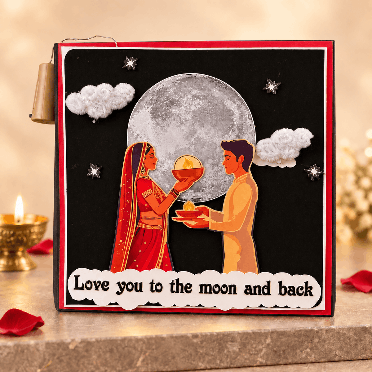 Gorgeous LED Album For Karwa Chauth