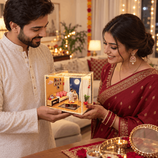 Beautiful Karwa Chauth Special Room Miniature
