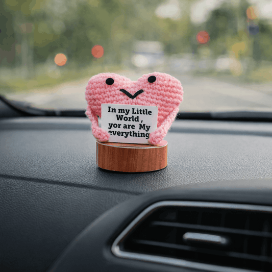 Multipurpose Handmade Crochet Heart Showpiece