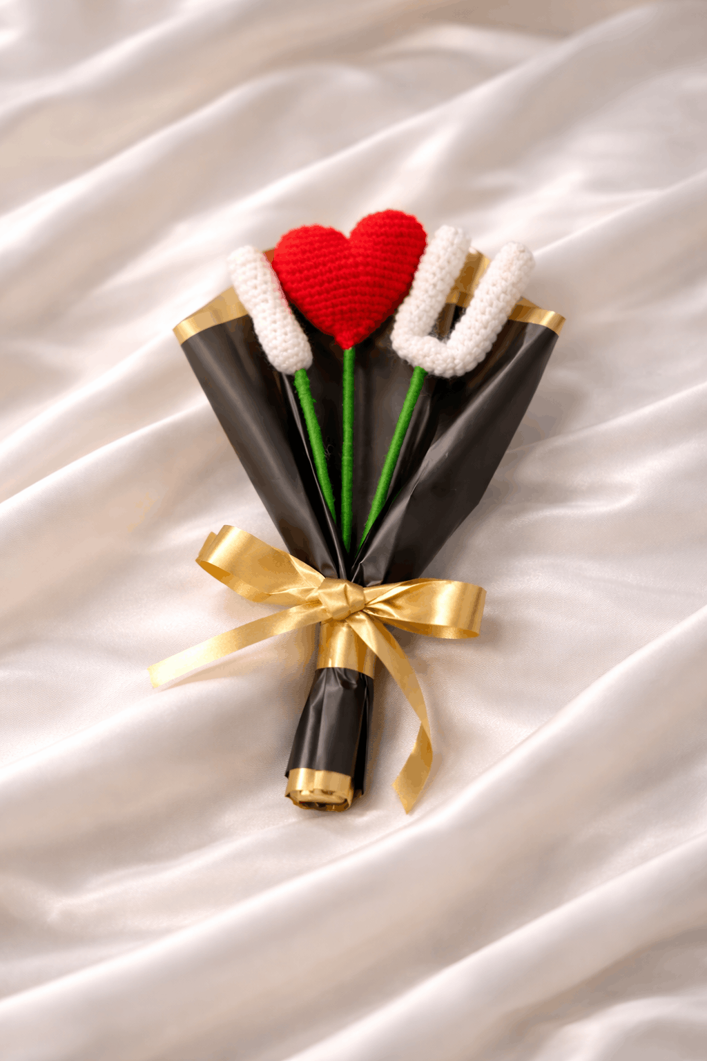 Love You Forever Crochet Bouquet