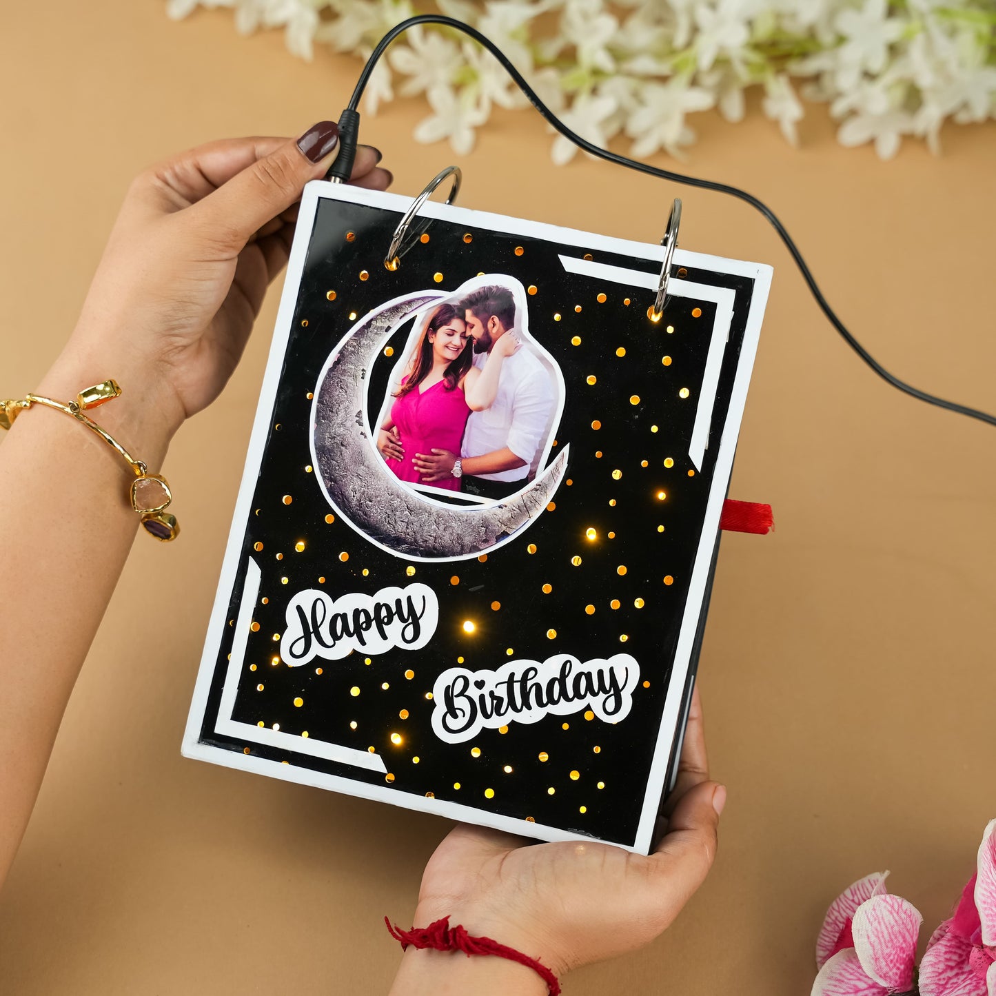 LED Light-Up Birthday Album