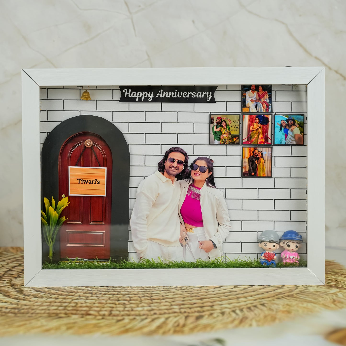 Beautiful Anniversary Miniature Frame