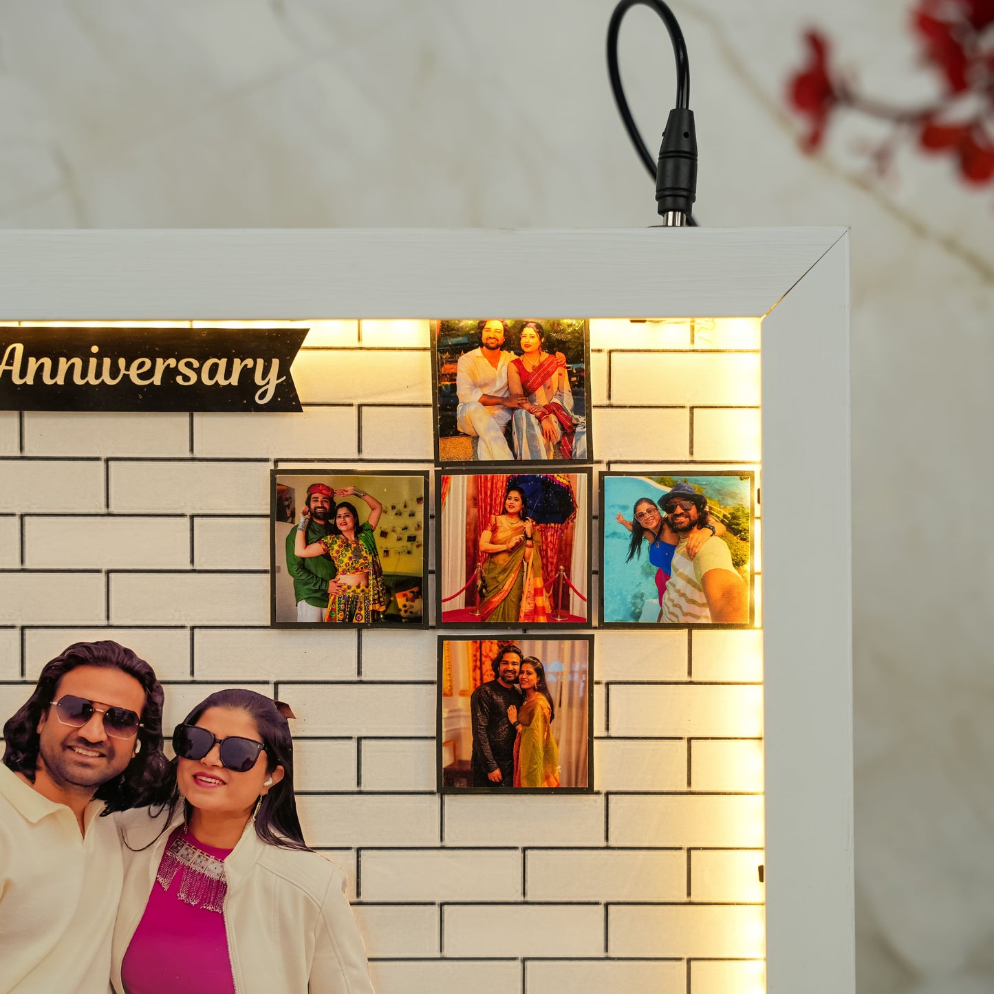 Beautiful Anniversary Miniature Frame