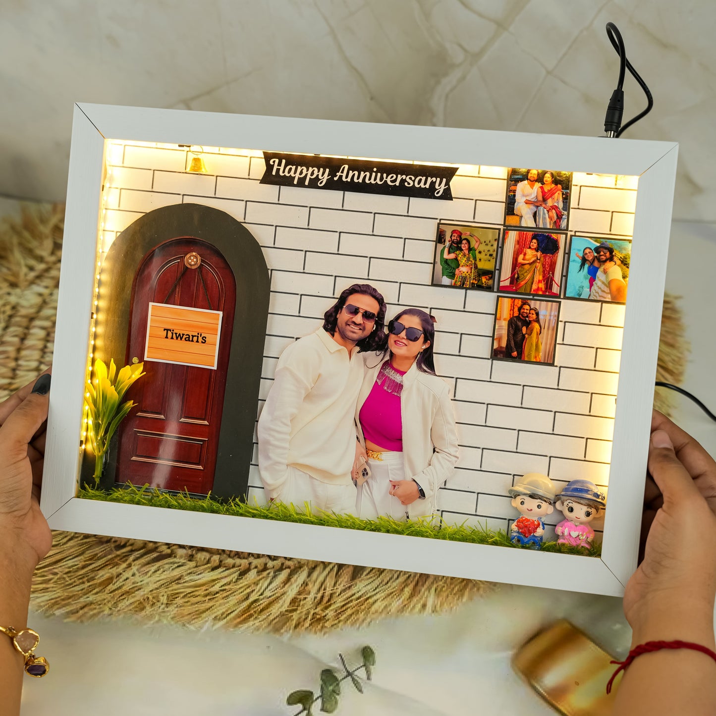 Beautiful Anniversary Miniature Frame