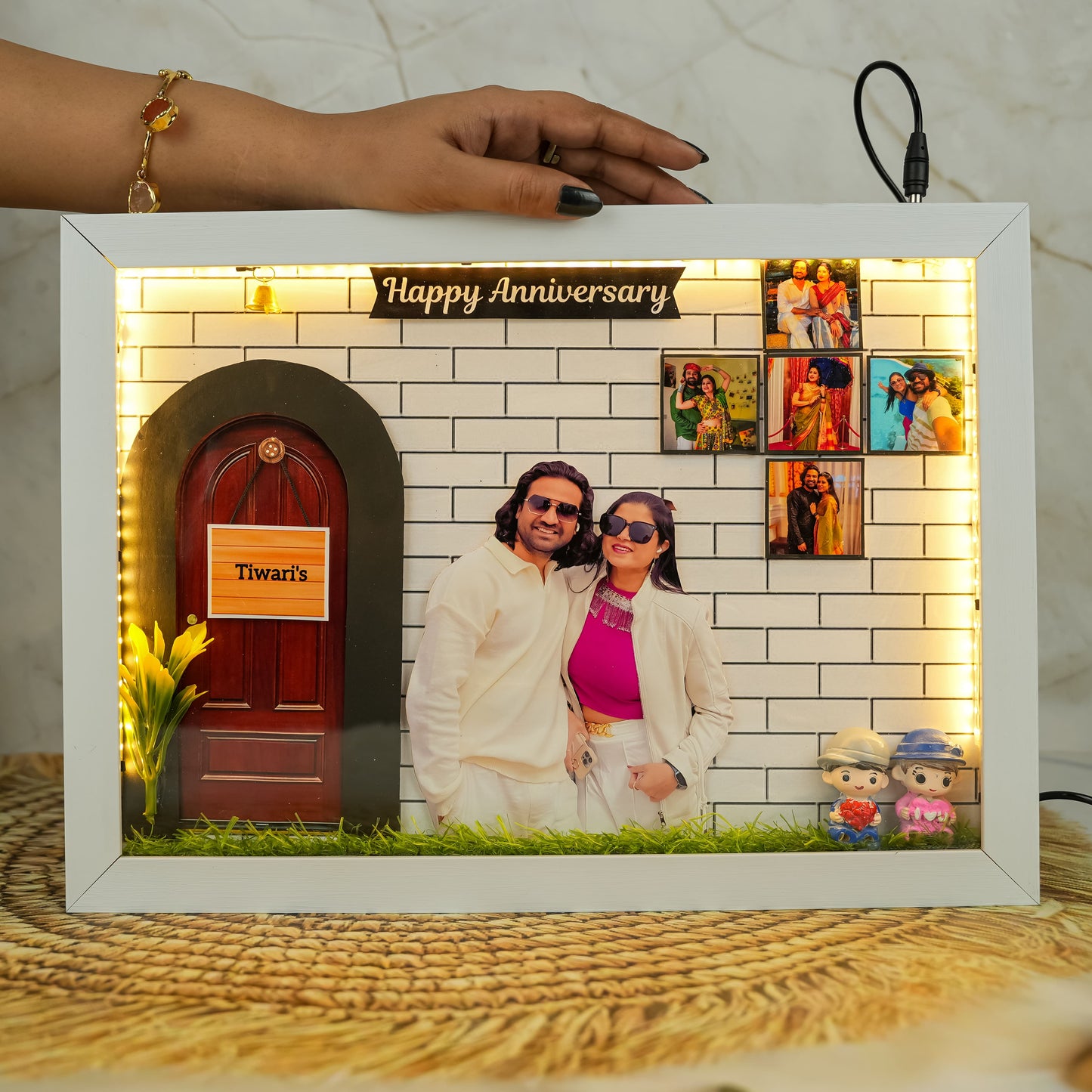 Beautiful Anniversary Miniature Frame