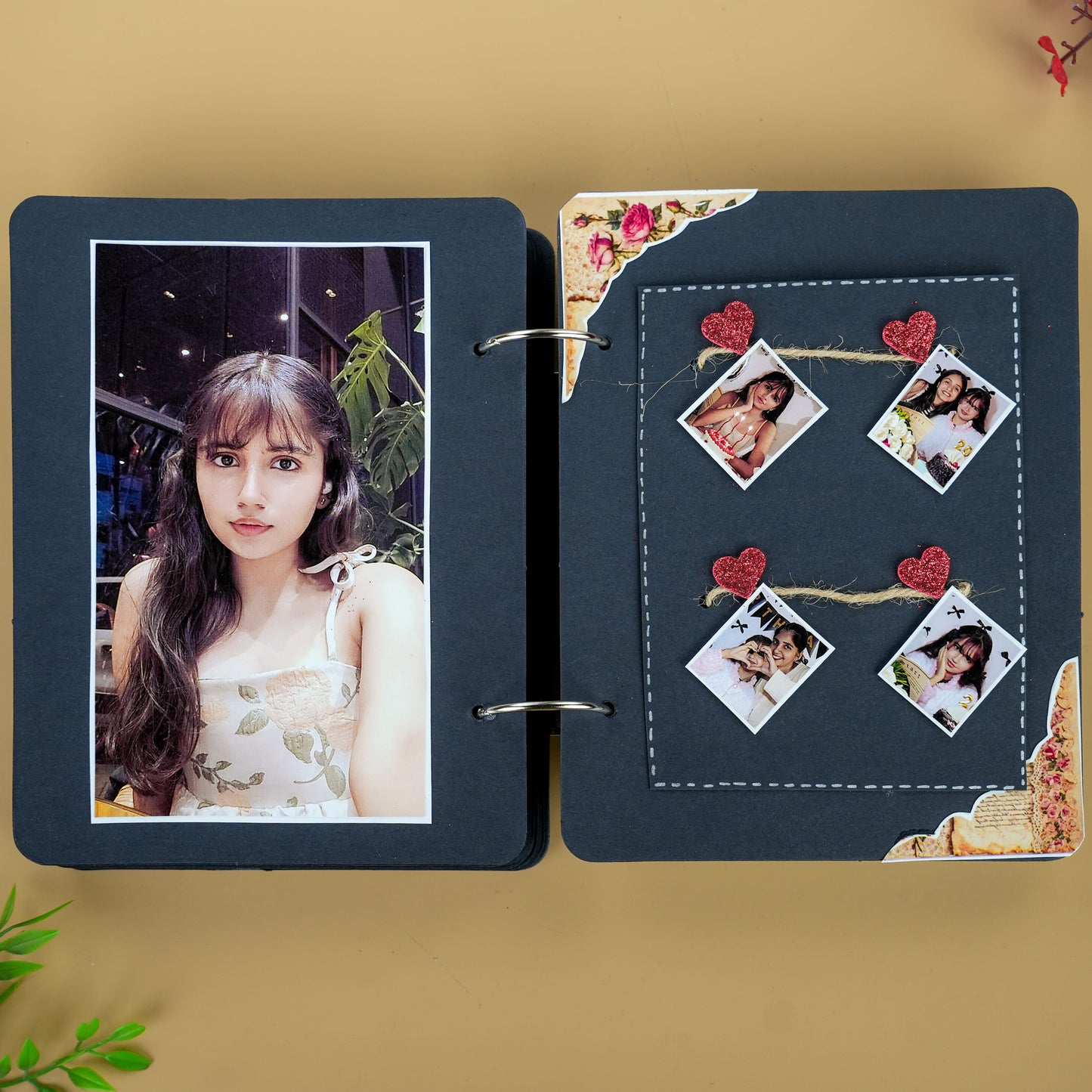 Happy Birthday “Hot Stuff” Handmade Photo Album