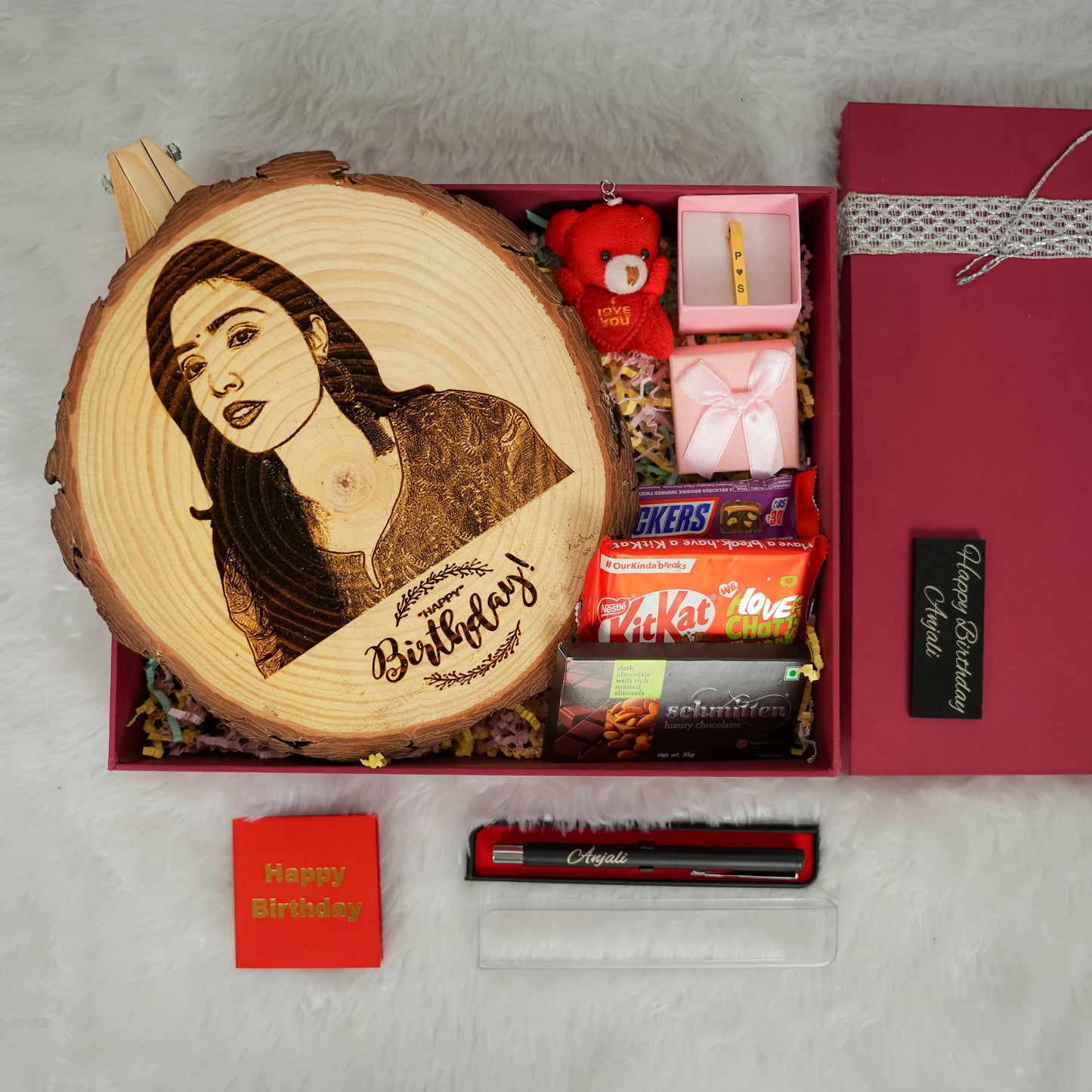 Wooden Slice Gift Hamper