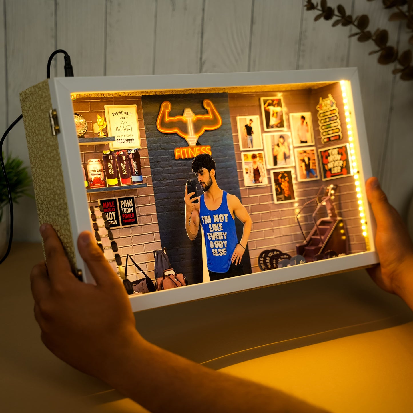 Miniature Frame For Gym Lover
