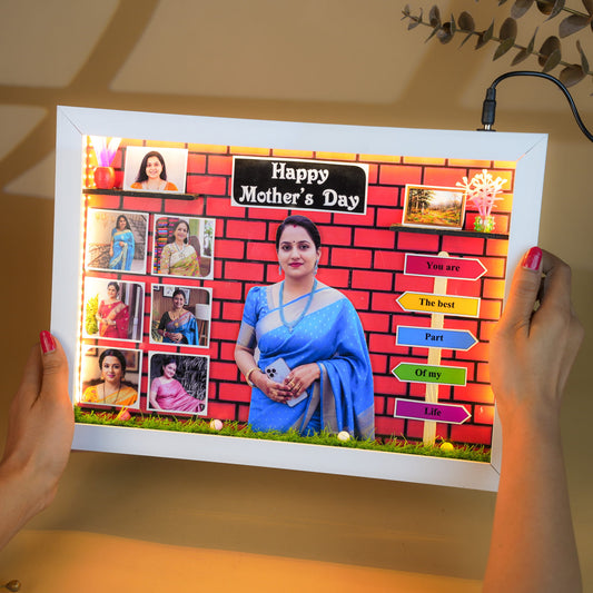 Custom LED Miniature Frame for Mom