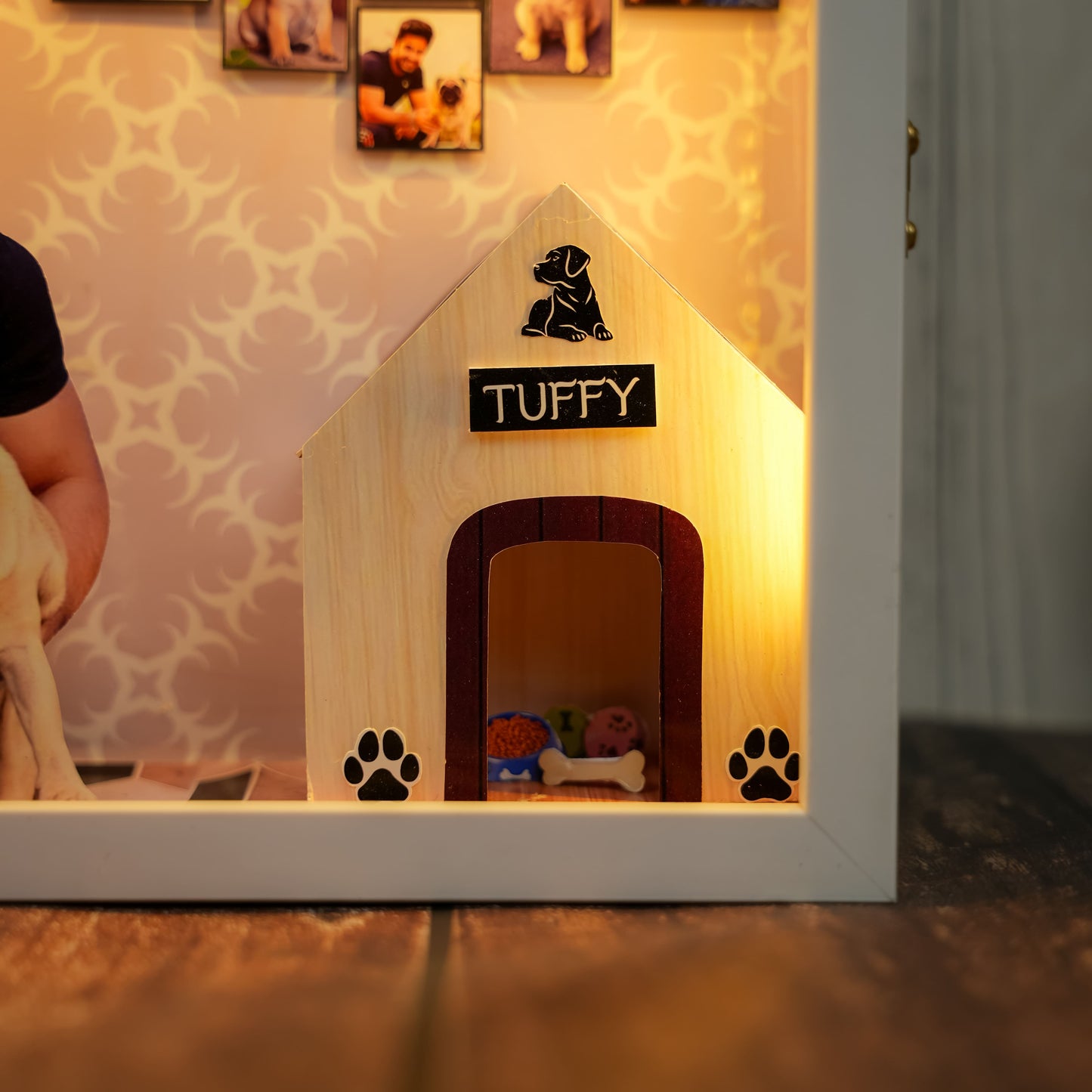 Personalized Pet Lover LED Miniature Frame