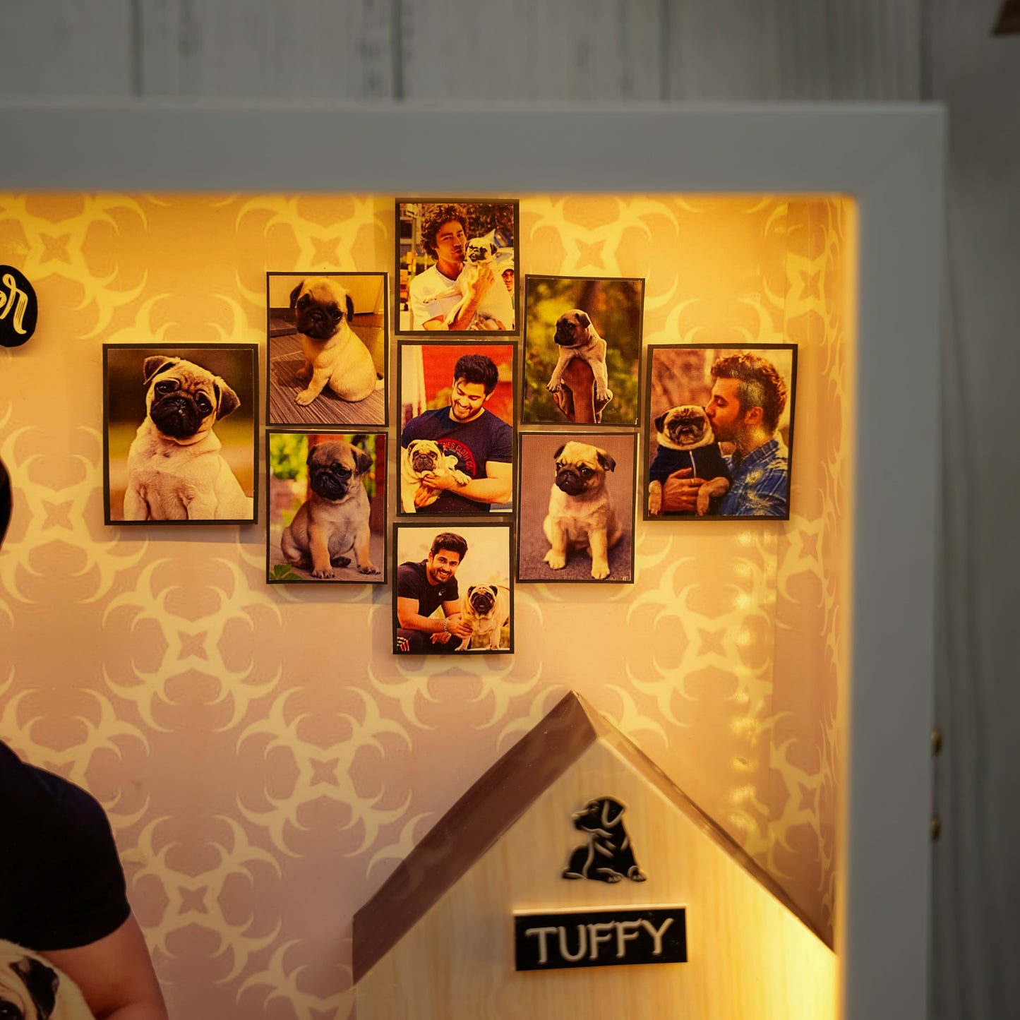 Personalized Pet Lover LED Miniature Frame
