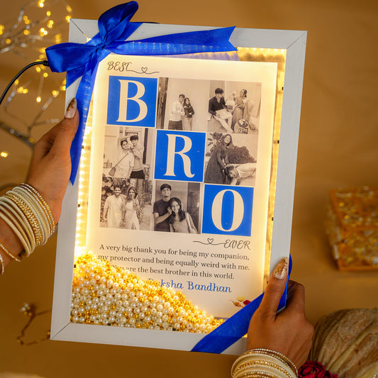 Floating Pearl Frame For Brother