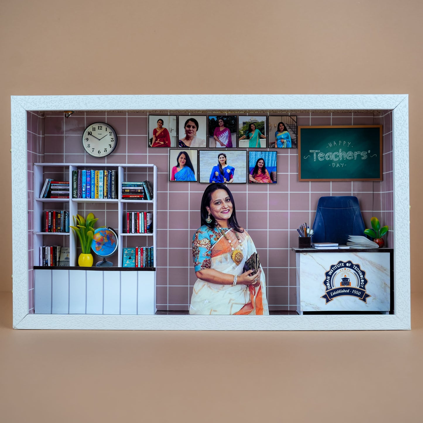 Teacher's Day Special 3D Miniature Frame