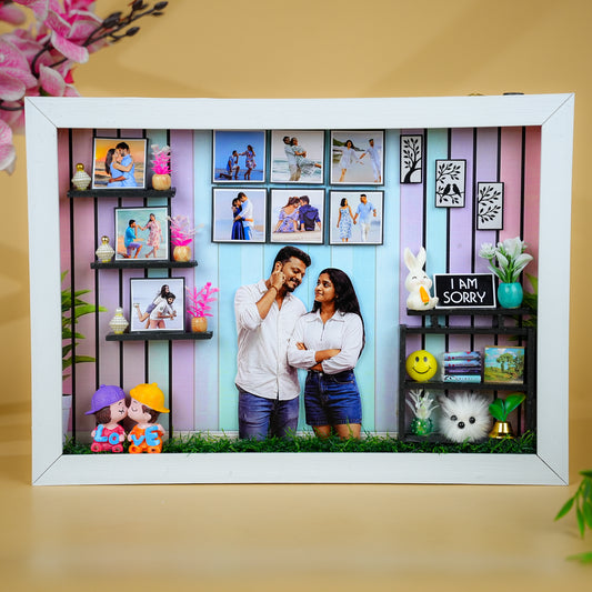 Personalised Sorry 3D LED Photo Frame