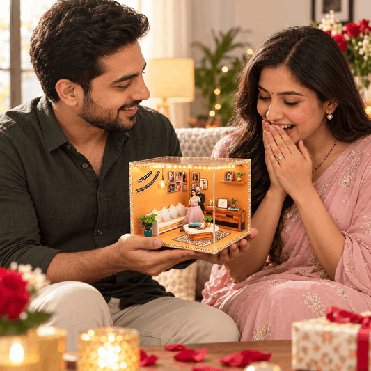 Beautiful Anniversary Special Room Miniature