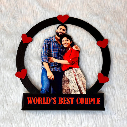 World’s Best Couple Photo Standy