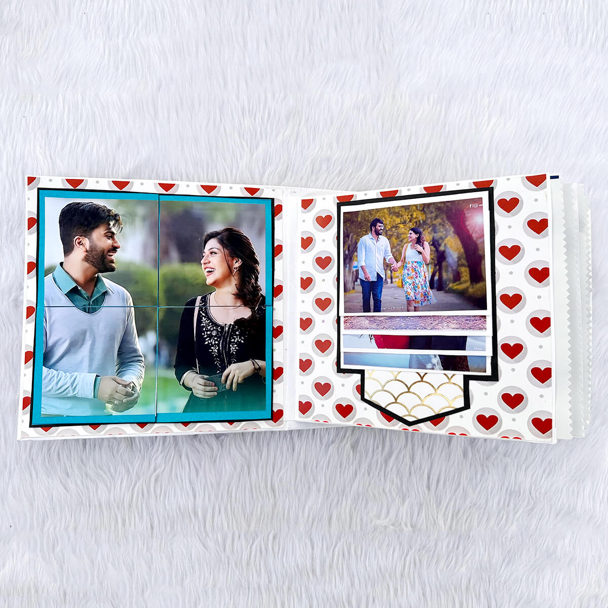 Beautiful Mini Scrapbook For Birthday