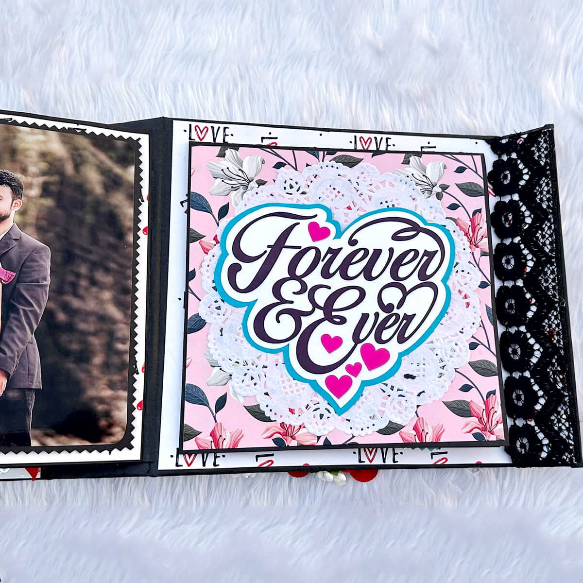 Personalised Anniversary Photo Scrapbook