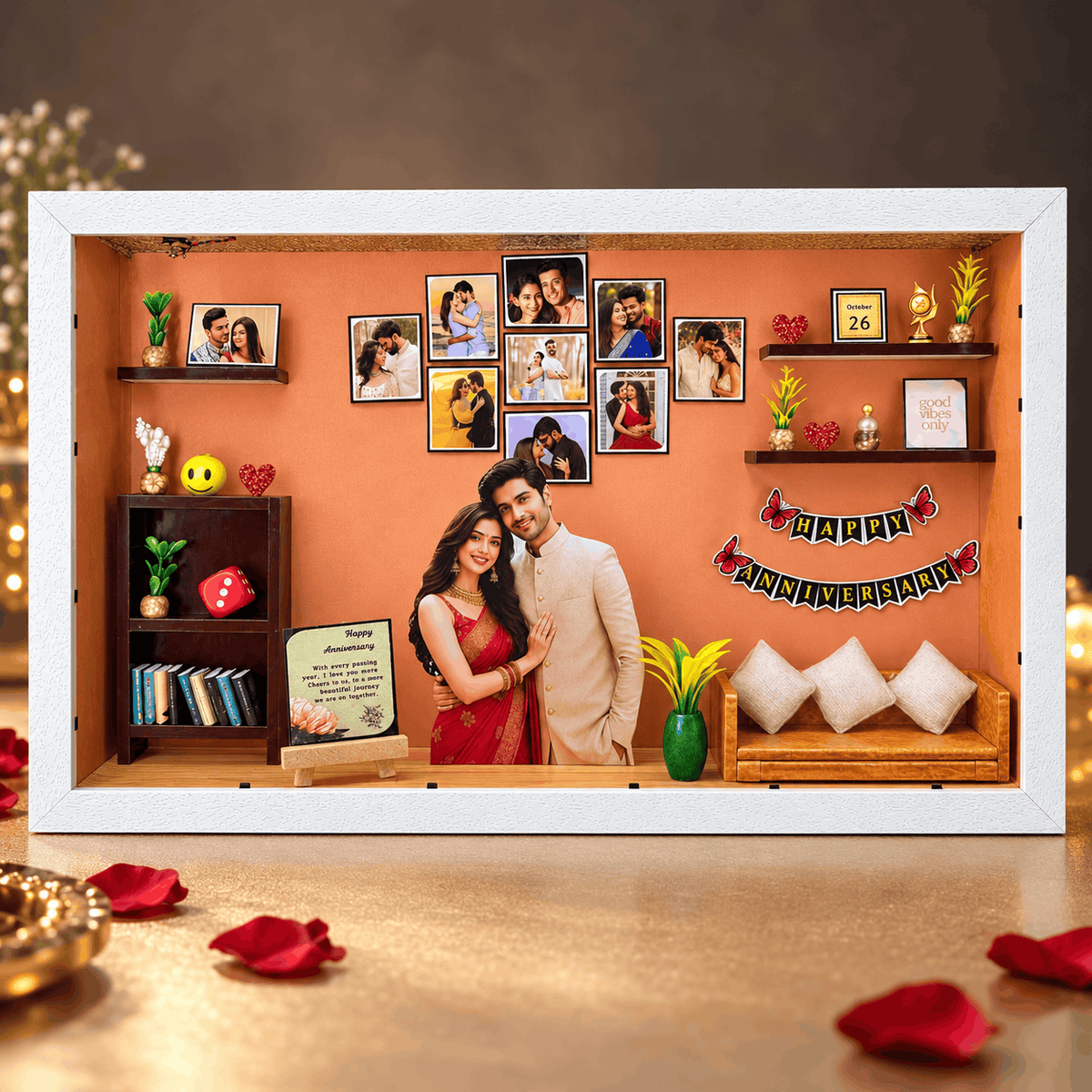Beautiful Big Size 3D Miniature Frame