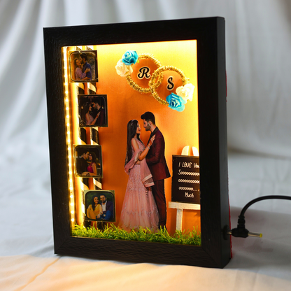3D Miniature Frame With Initials