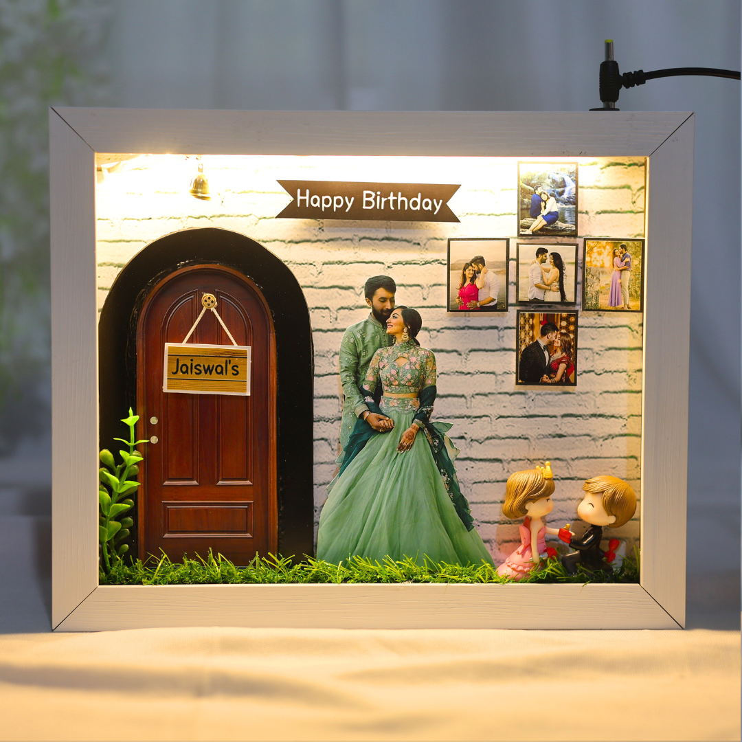 Beautiful Birthday Miniature Frame