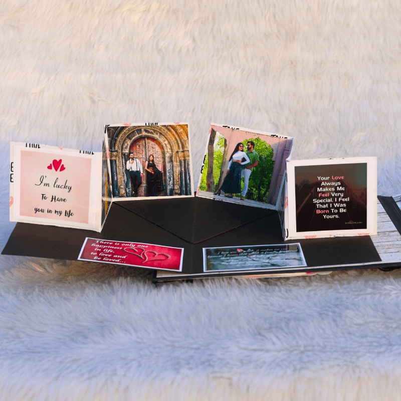 Happy Anniversary Personalised Photo Album