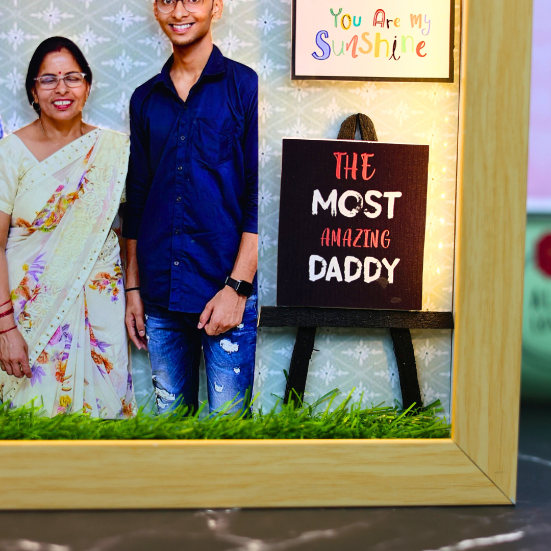 "My Lovely Family" Miniature Frame