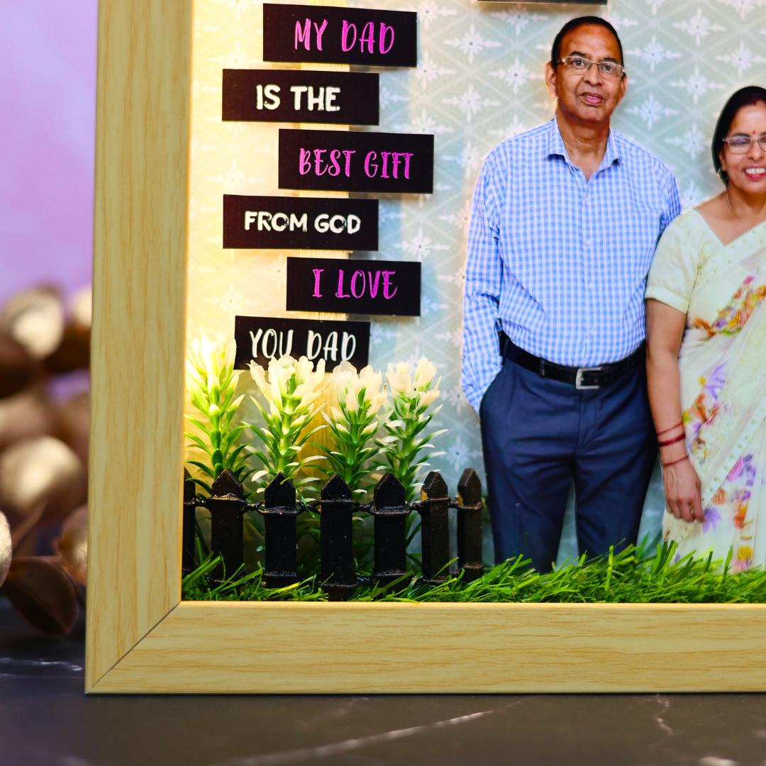 "My Lovely Family" Miniature Frame