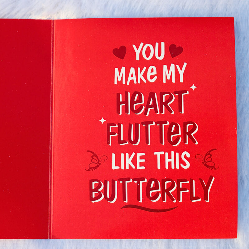 Cute Fluttering Butterfly Card | Prank Butterfly Card