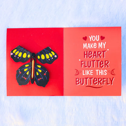 Cute Fluttering Butterfly Card | Prank Butterfly Card