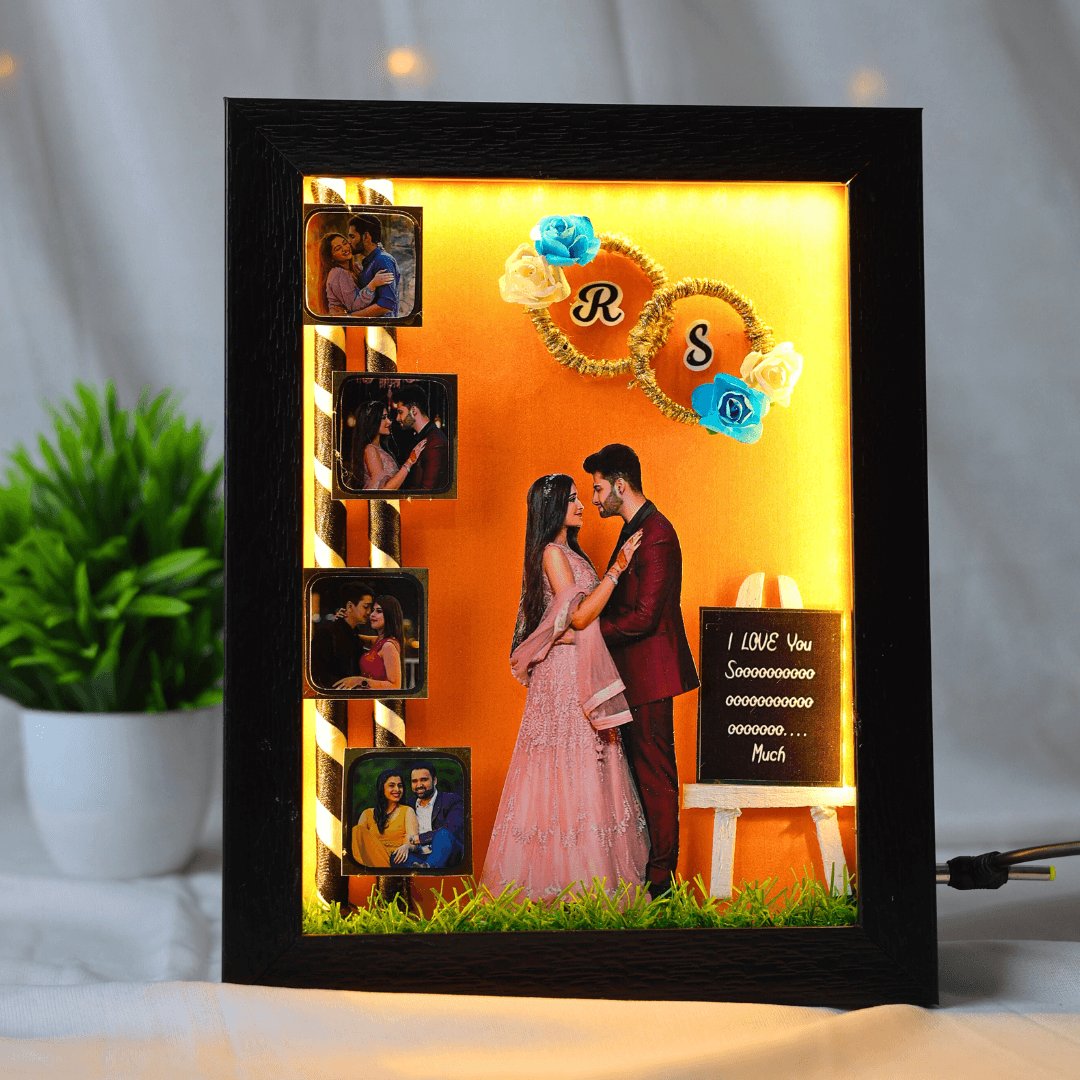 Incredible Gifts India Wooden Unique Personalized Happy Birthday Present -  Wood Photo Frame (5 X 4 Inch) : Amazon.in: Home & Kitchen