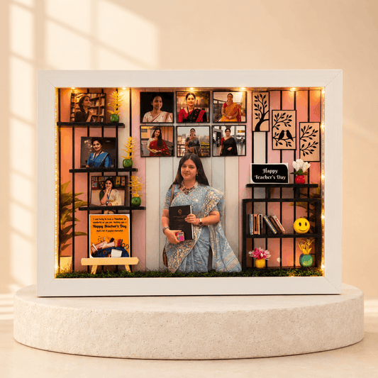 Teacher's Day 3D Miniature Frame