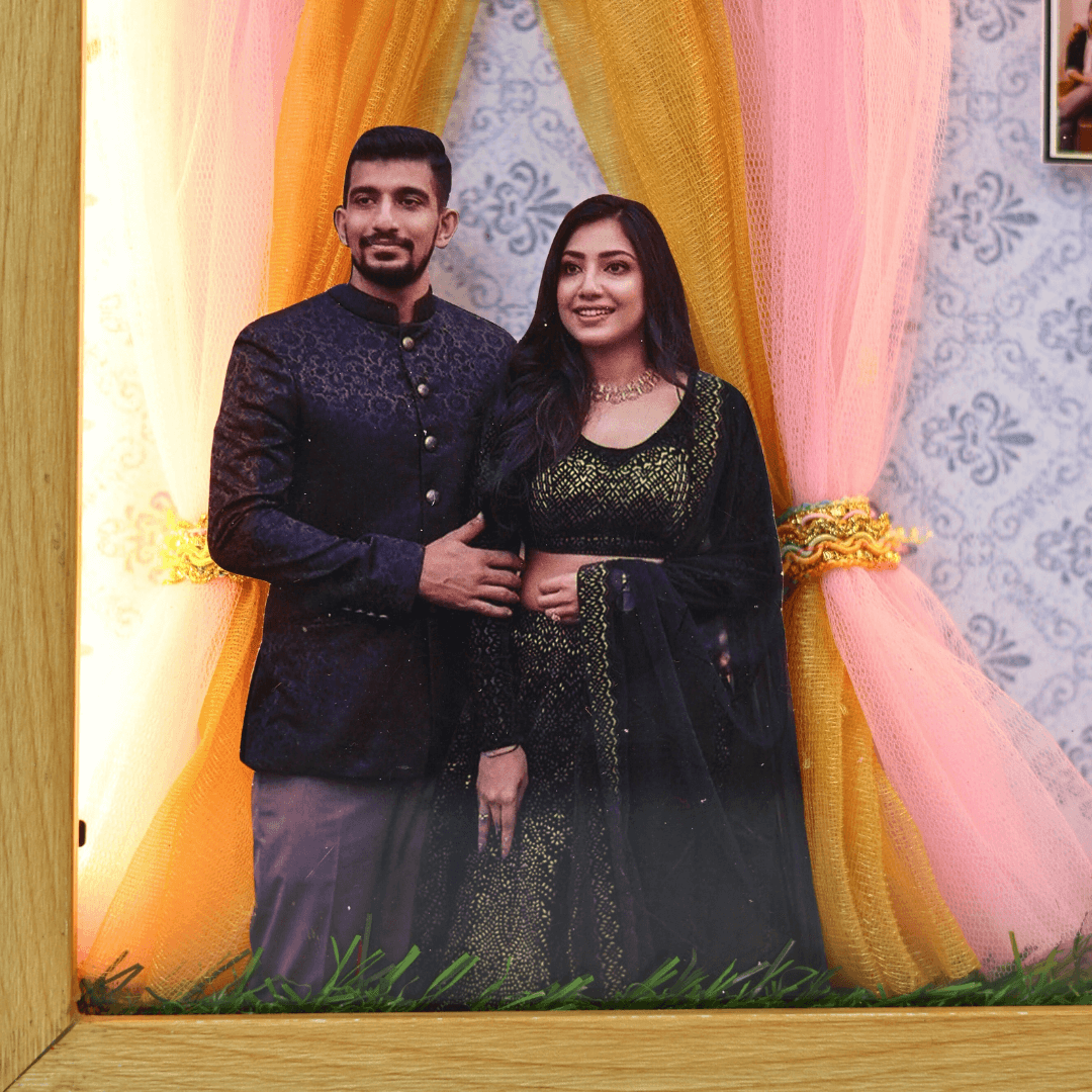 3D Miniature Photo Frame For Love | Anniversary