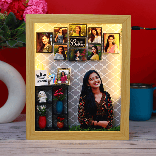 Personalised Happy Birthday Miniature Frame