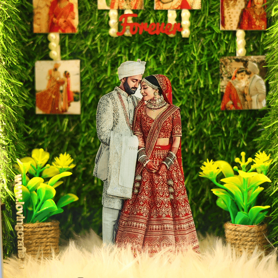 Personalised 3D Marriage Miniature Photo Frame