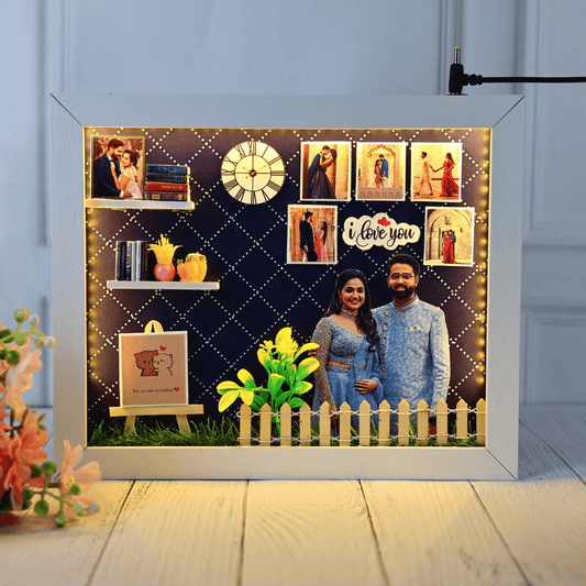 I Love You Personalised Miniature Frame