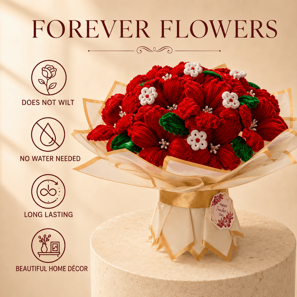 Personalized Teacher's Day Flower Bouquet