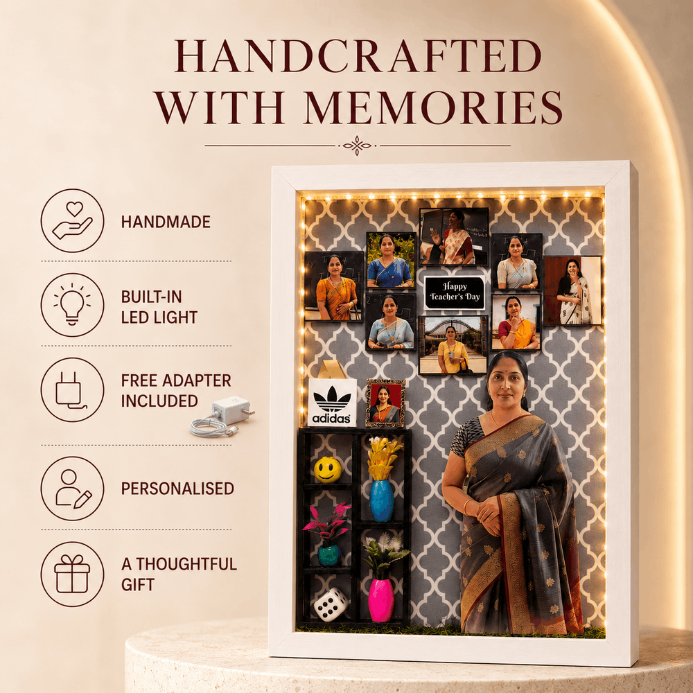 3D Miniature Frame For Teacher's Day