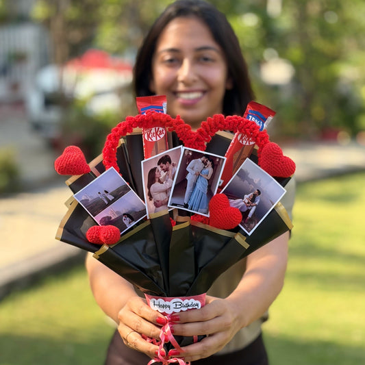 Sweet Heart Birthday Bouquet