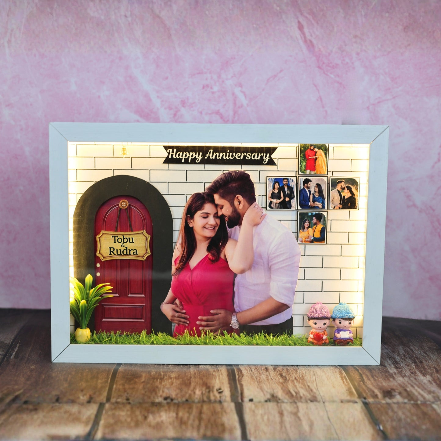 Beautiful Anniversary Miniature Frame