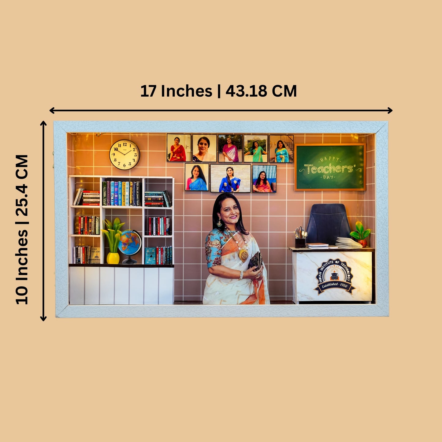 Teacher's Day Special 3D Miniature Frame