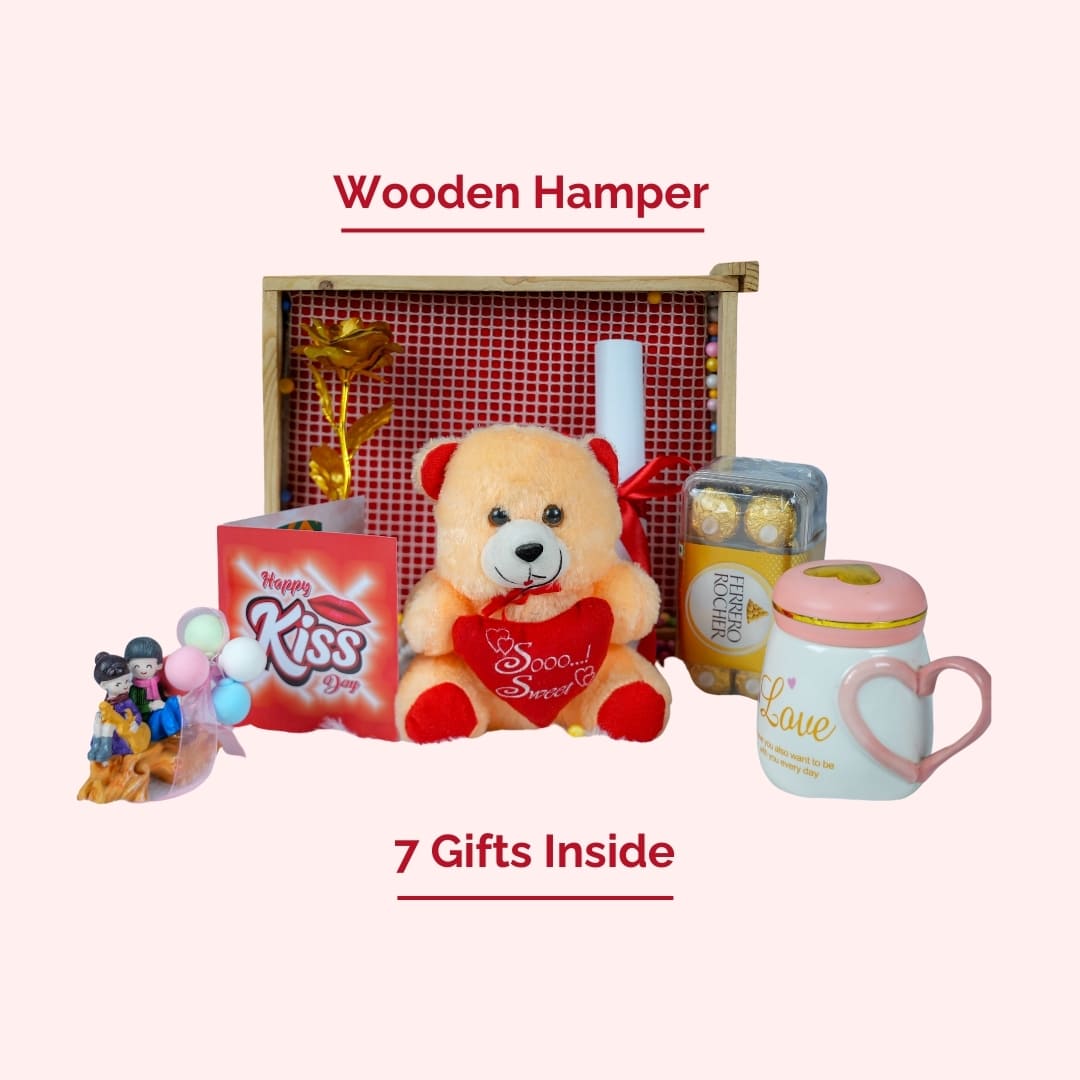 7 Days Of Valentine Gift Basket