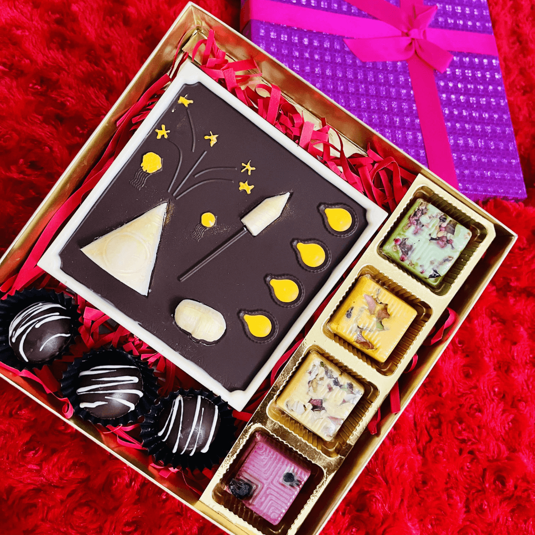 Beautiful Diwali Chocolate Box