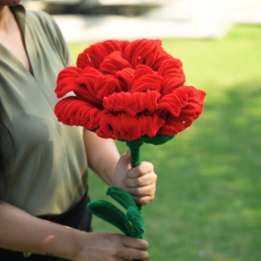 Giant Crochet Rose For Love