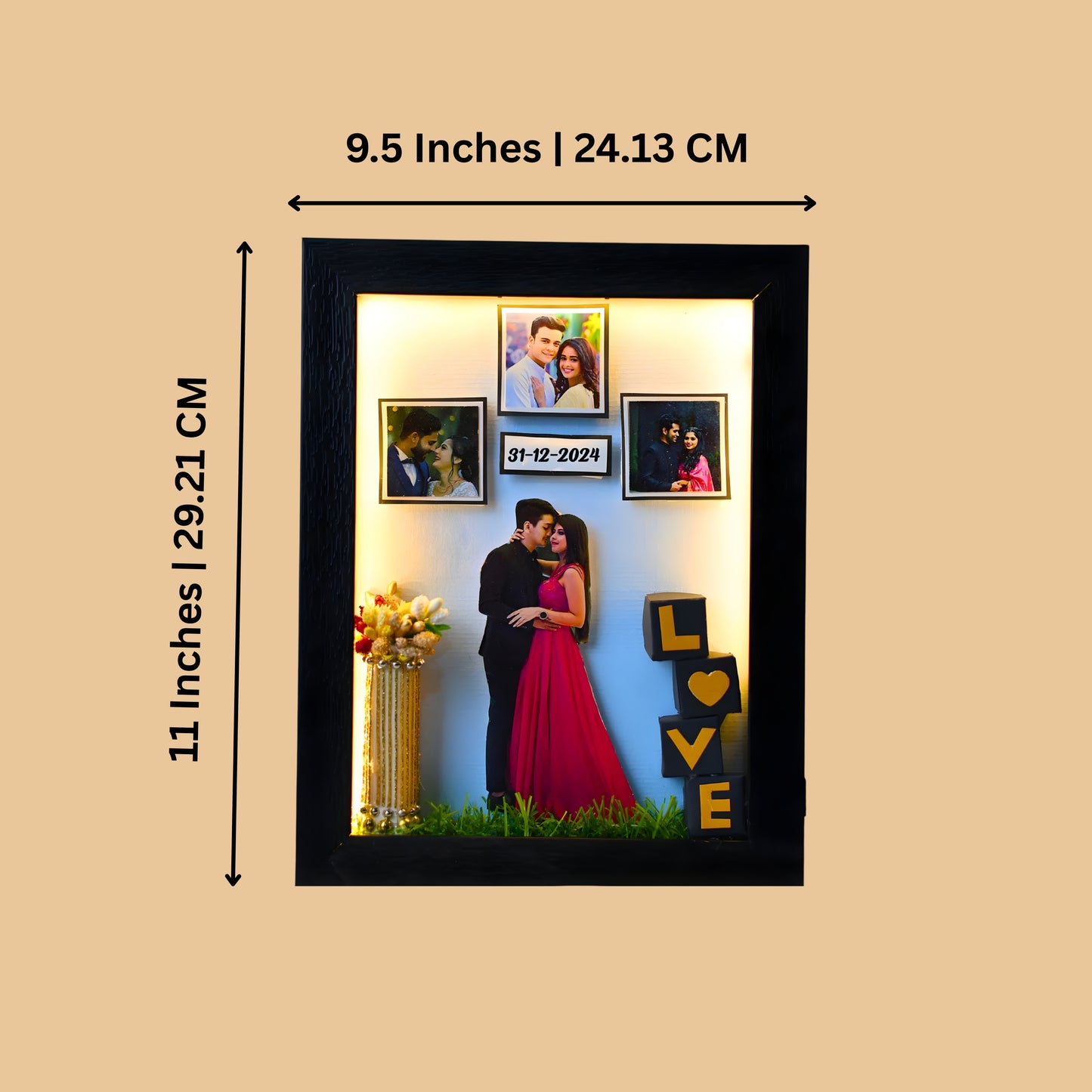 Beautiful Miniature Frame For Love