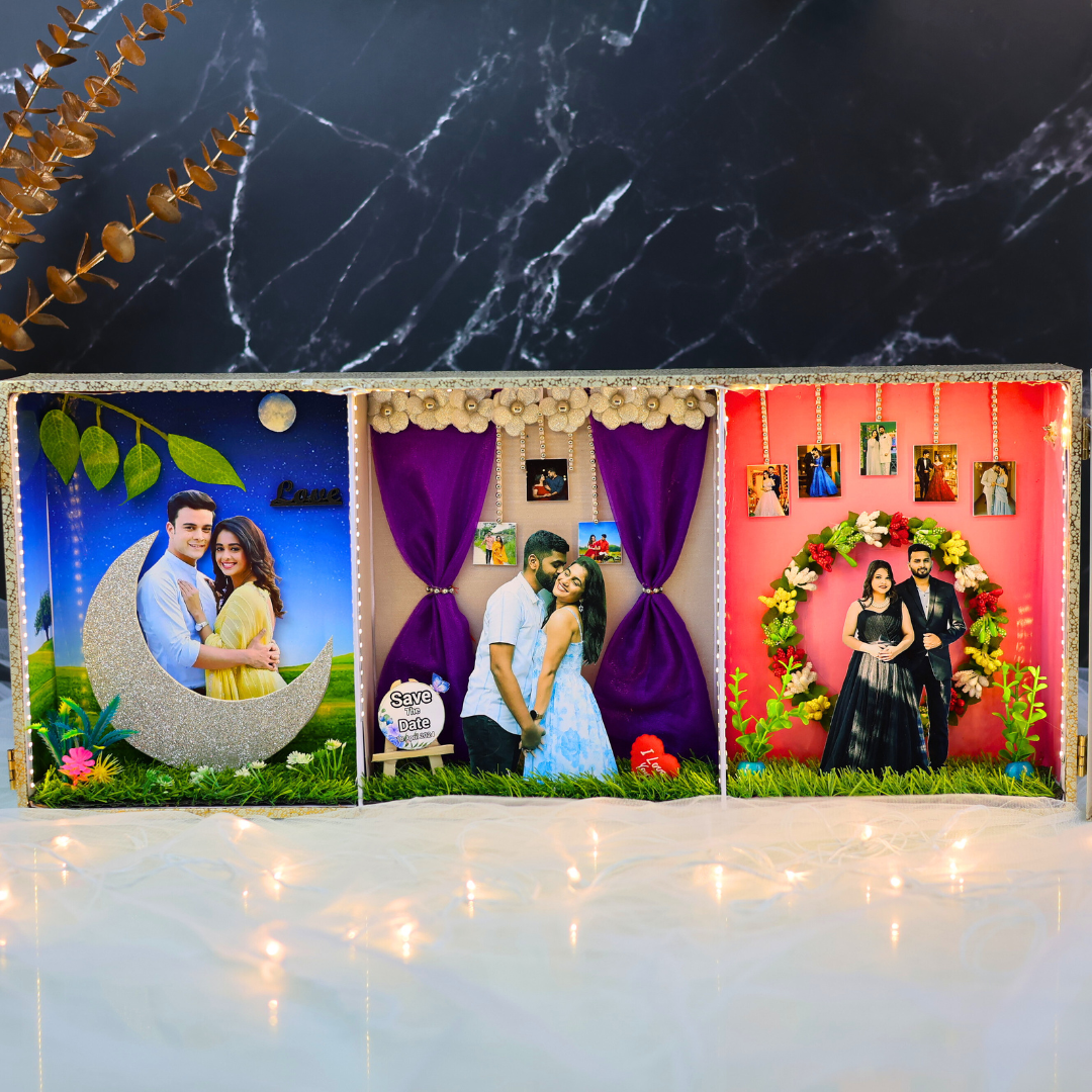 The Premium 3-in-1 Personalized Miniature Frame